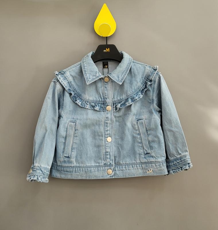 모이몰른청자켓 아기청자켓 여아 봄 블랑요크프릴데님