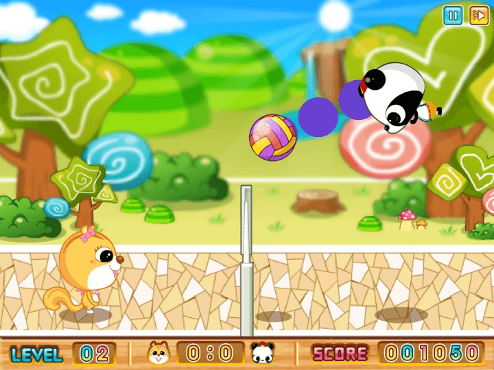 배구공을-상대방-진영으로-보내는-화면