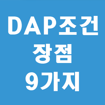 DAP 조건 장점 썸네일