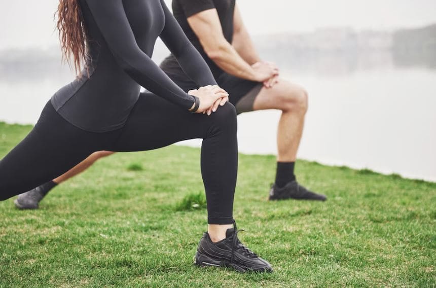 힙 플렉서 스트레칭 이미지