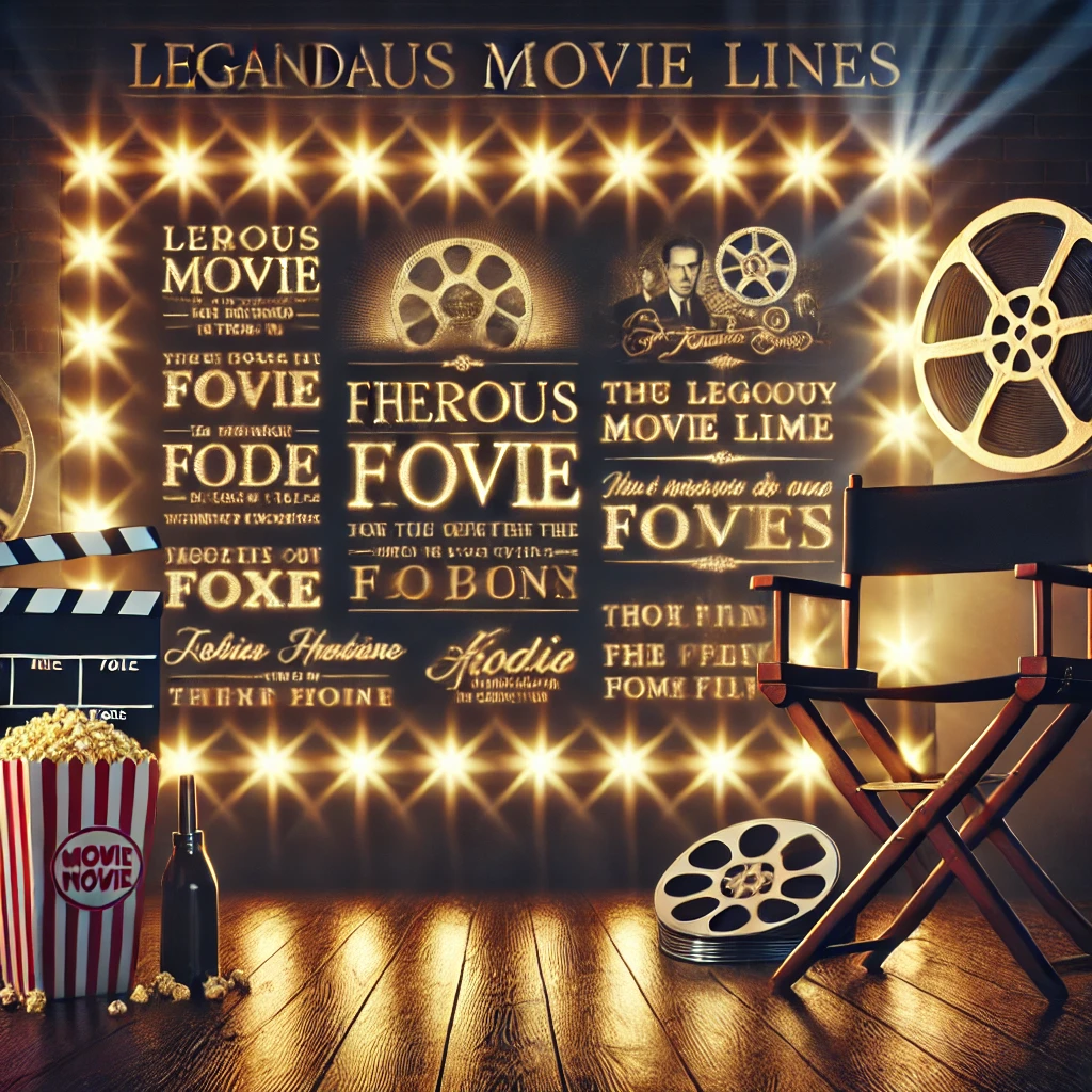 전설적인 영화 속 명대사 TOP 10