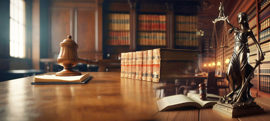 사회복지법제와 관련한 법원 전경이 담긴 사진