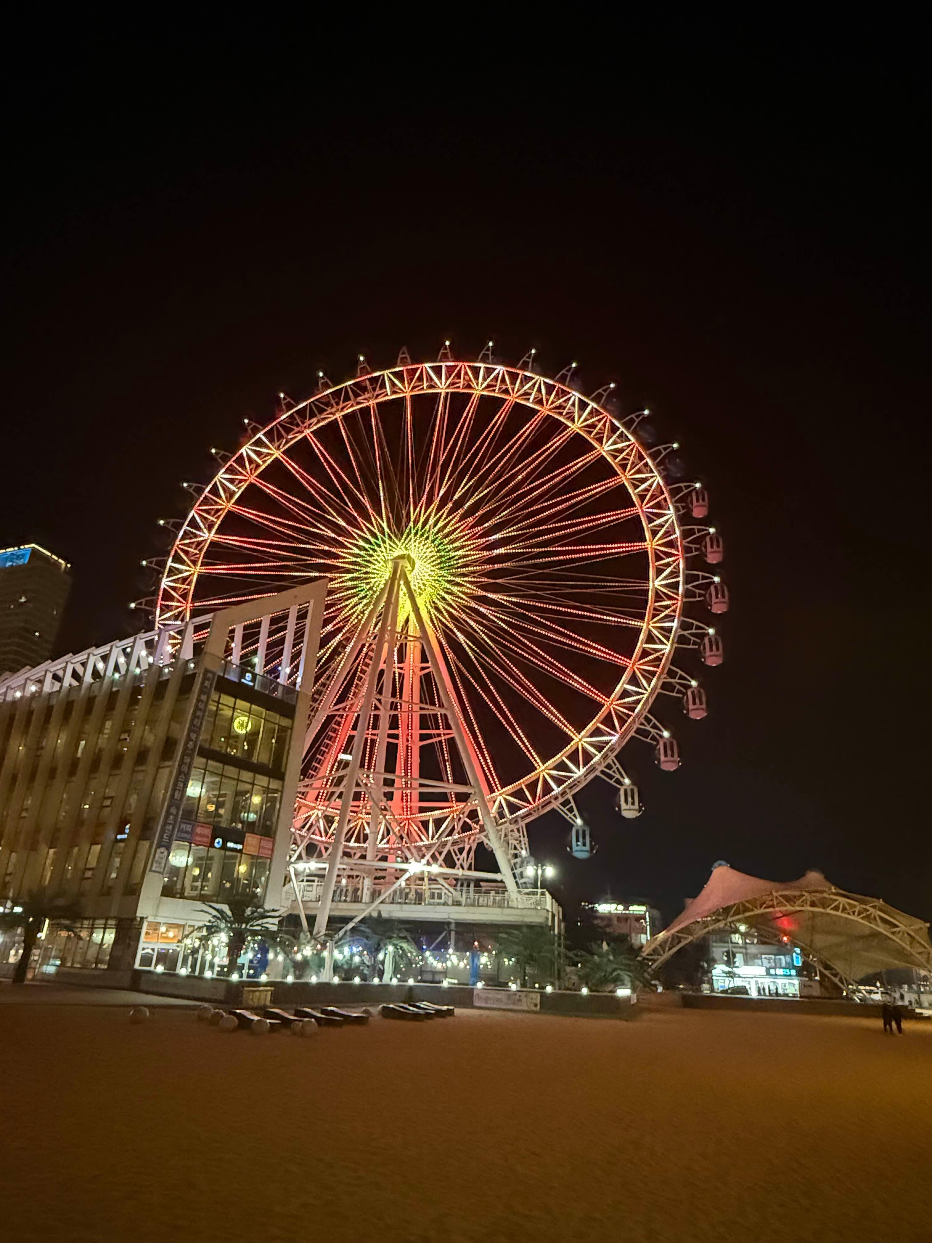 속초아이 대관람차 야경