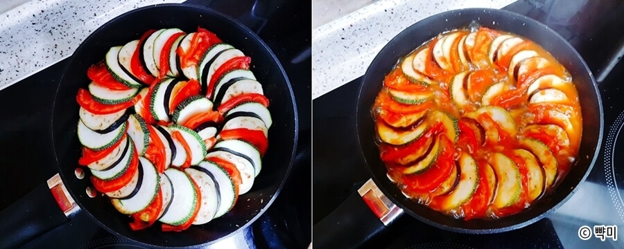 가지-라따뚜이-푸실리파스타-다이어트-요리-레시피