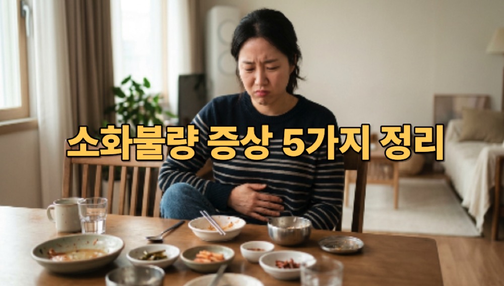 소화불량 증상