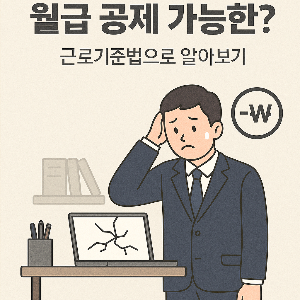 회사 물품 파손