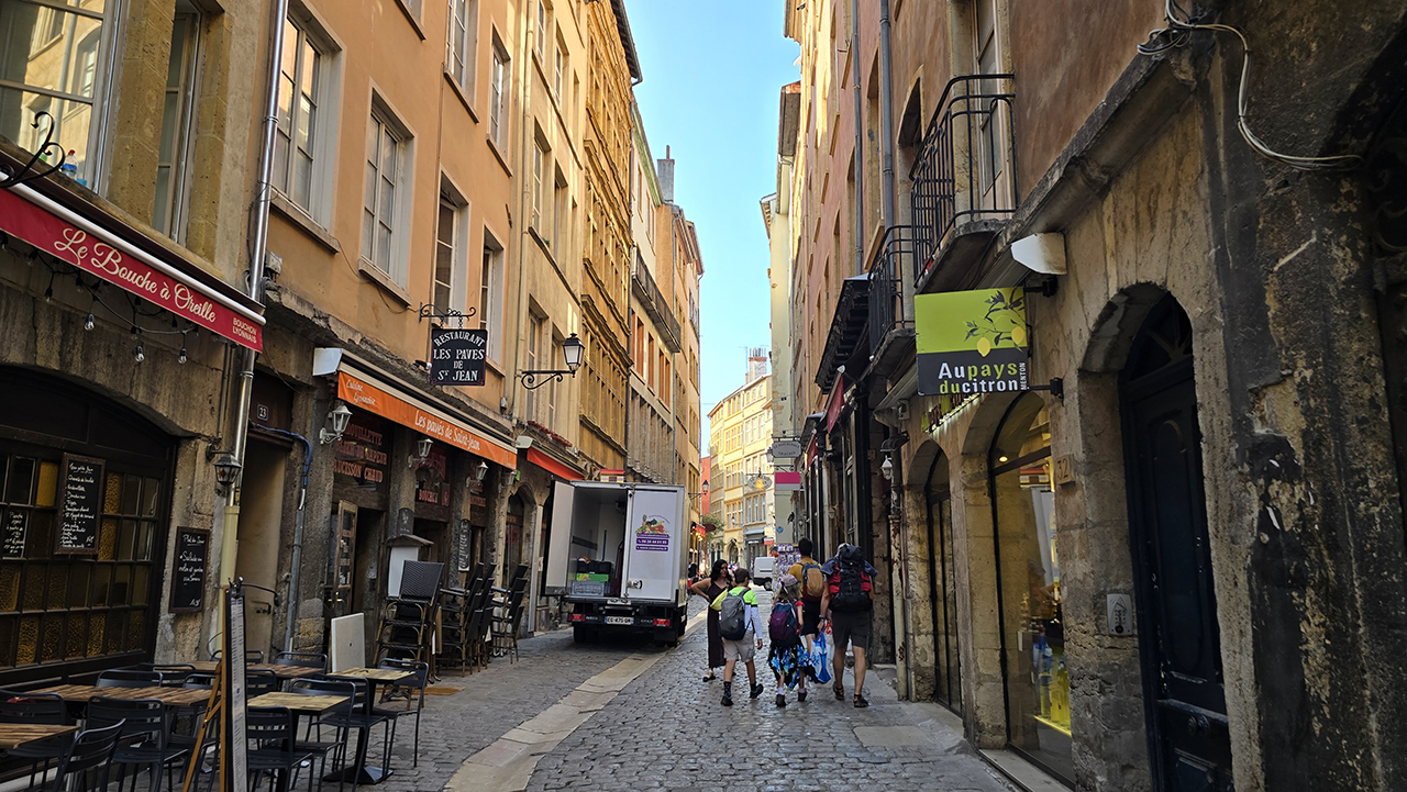 리옹 구시가지 걷기