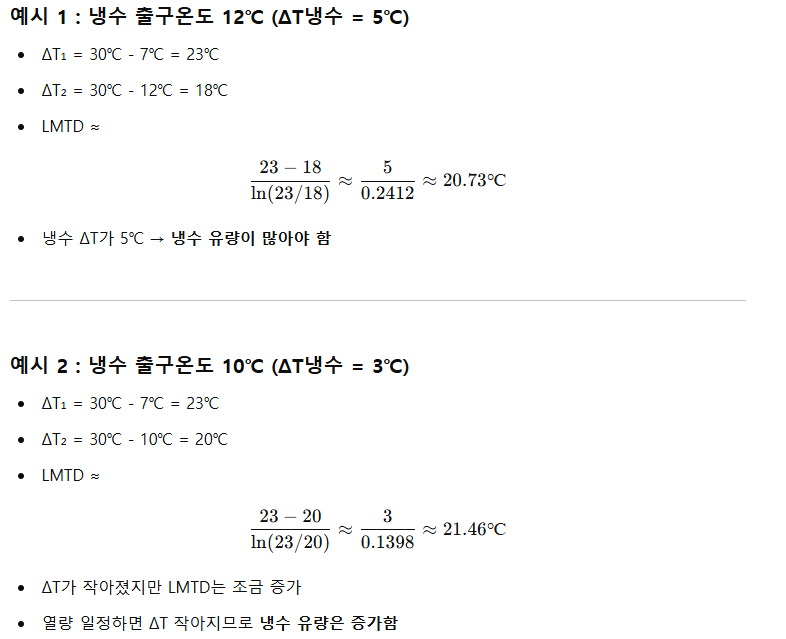 LMTD 예시