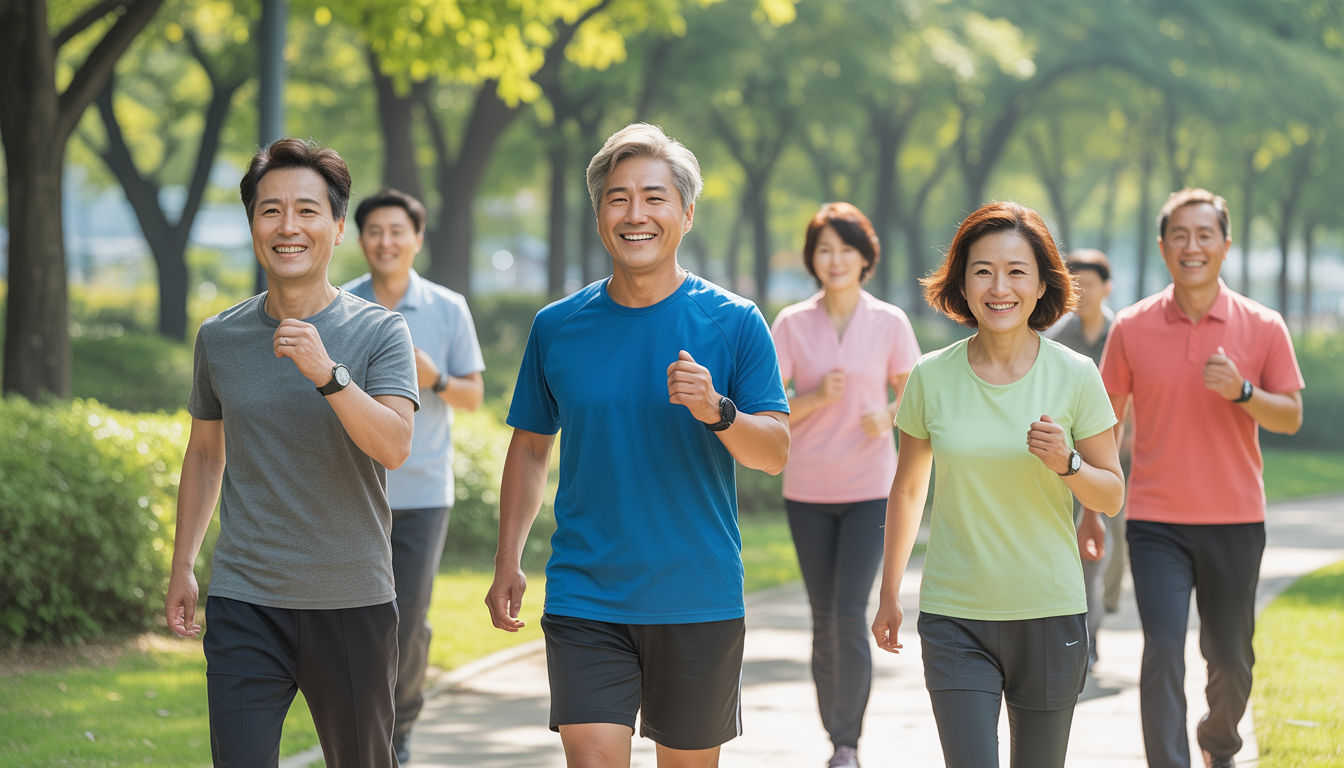 매일 30분, 걷기만 했을 뿐인데… 중년의 삶이 달라졌습니다.