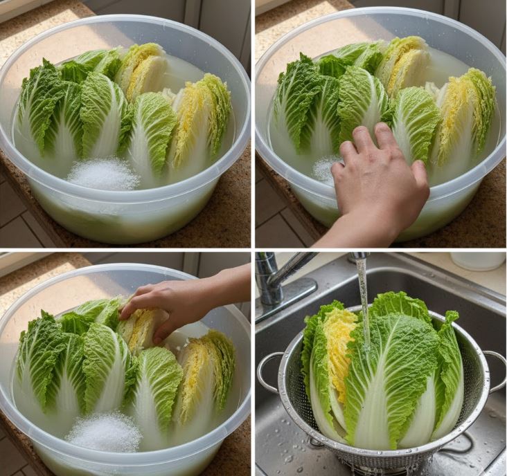 배추 절이는 방법