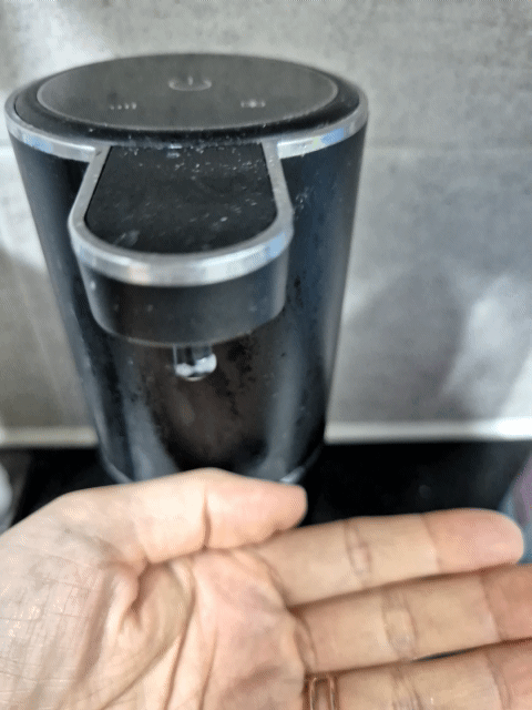 4단계 조절 자동 폼/액체 디스펜서