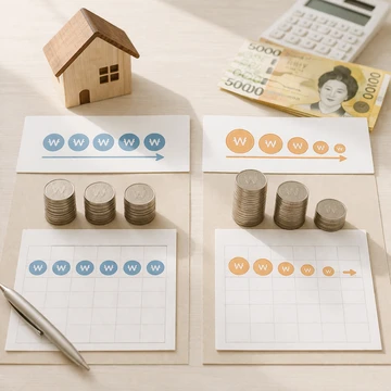 원리금균등과 원금균등 차이 상환 예시18