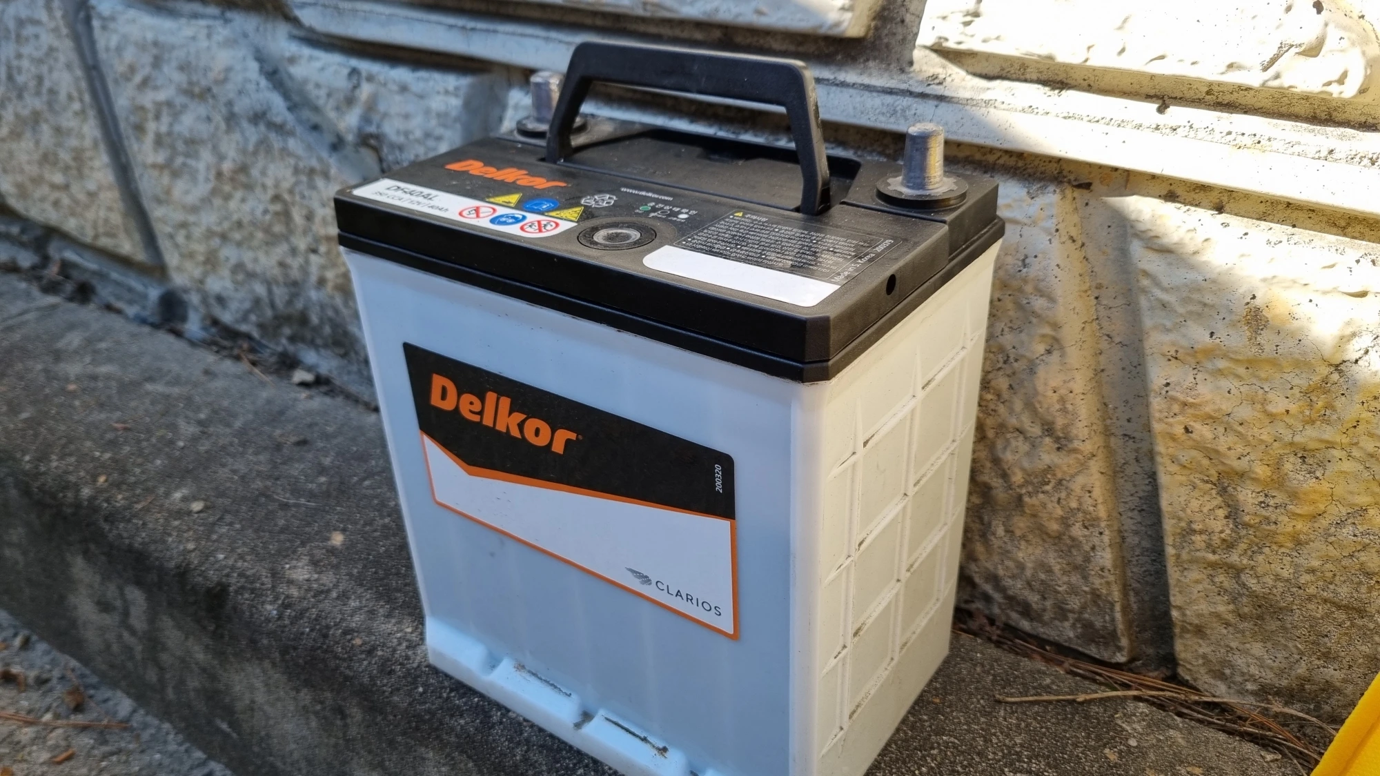 배터리 탈거 완료 모습