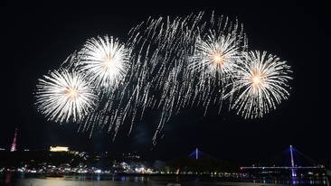 불꽃 축제 장면