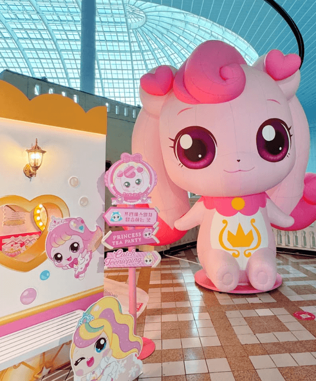 잠실 롯데월드 겨울시즌 캐치티니핑 콜라보ㅣ포토존∙굿즈∙마법열차 