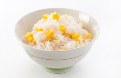 한국의 옥수수 요리 옥수수밥