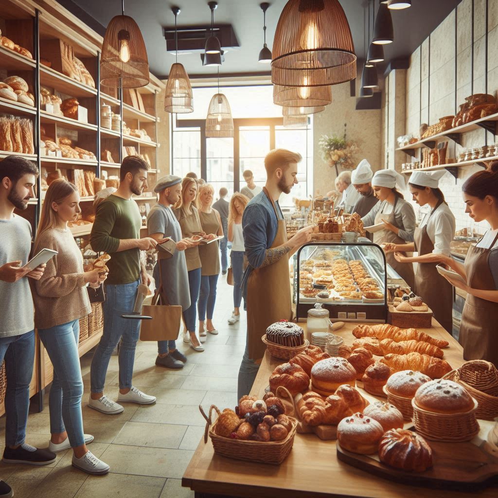 베이커리 배경