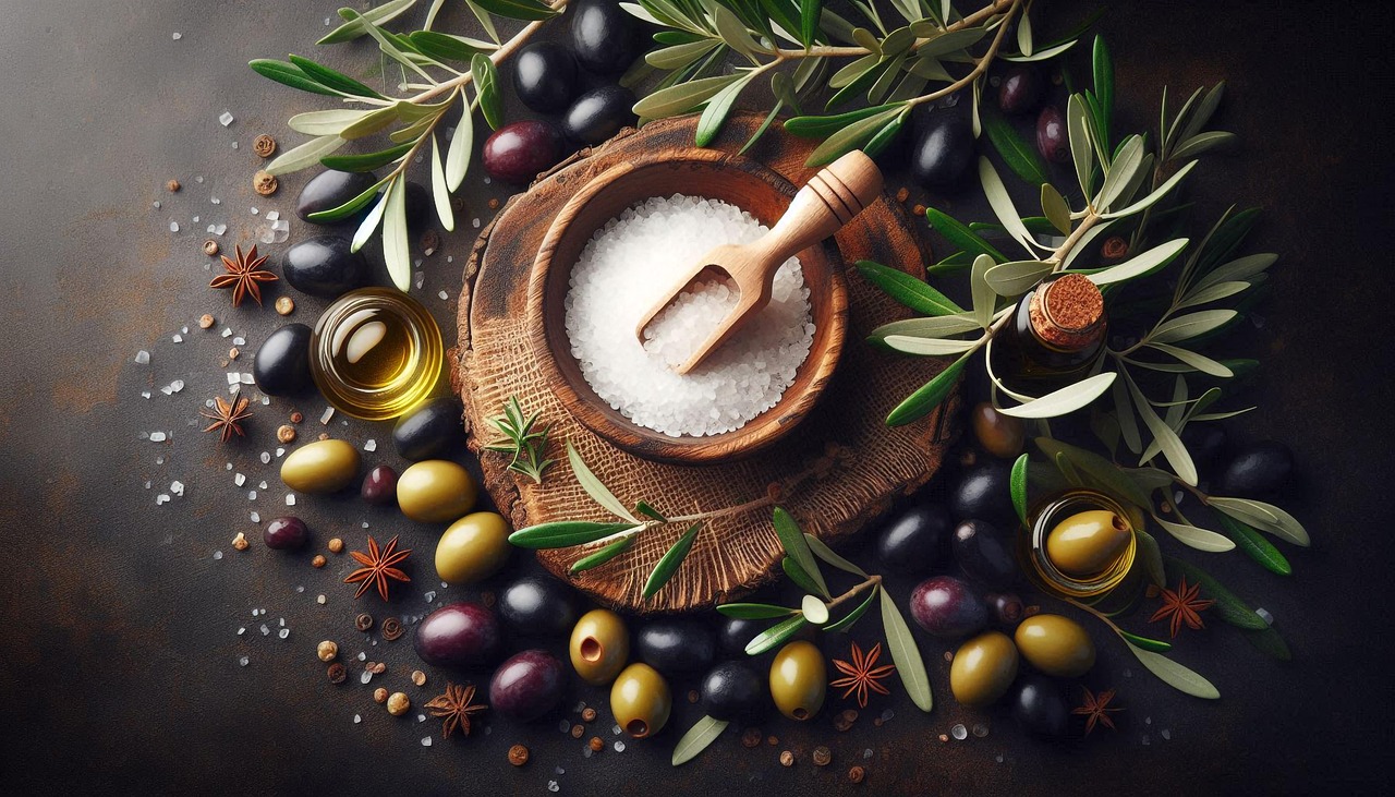 평소에 올리브오일과 소금 건강관리