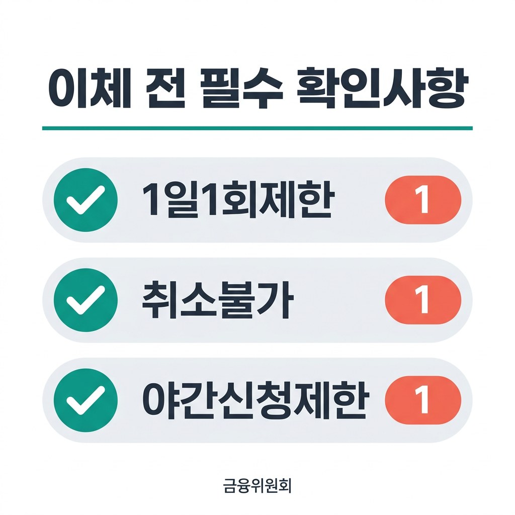 카드포인트 조회 이체 전 필수 확인사항