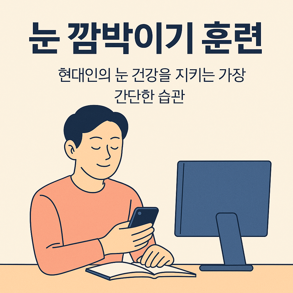 눈 깜박이기 훈련