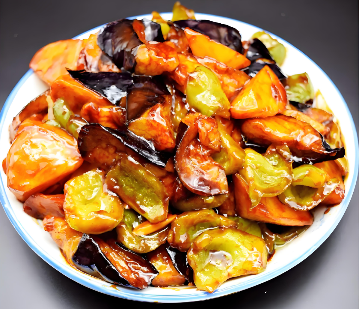 중국 지삼선 요리 사진