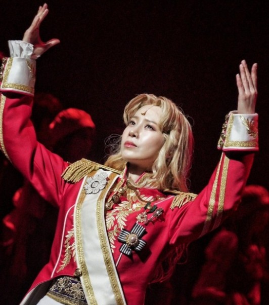 뮤지컬배우 옥주현 '베르사유의장미'