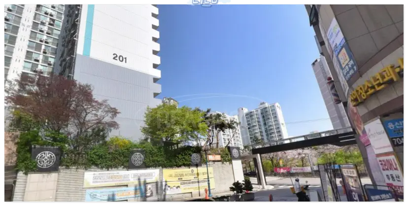 도원삼성래미안-용산-대단지-아파트-단지입구