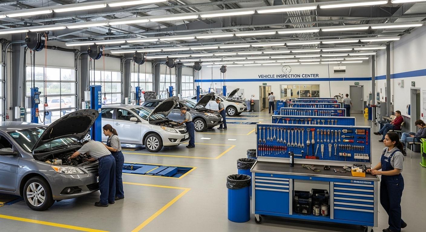 자동차 정기검사소 조회