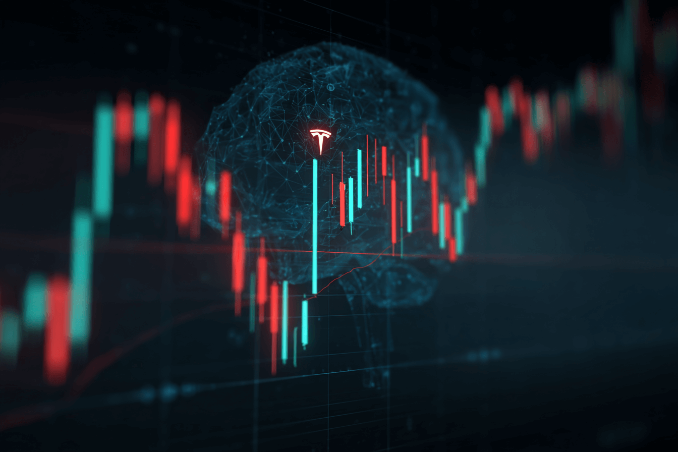 차트와-테슬라-로고