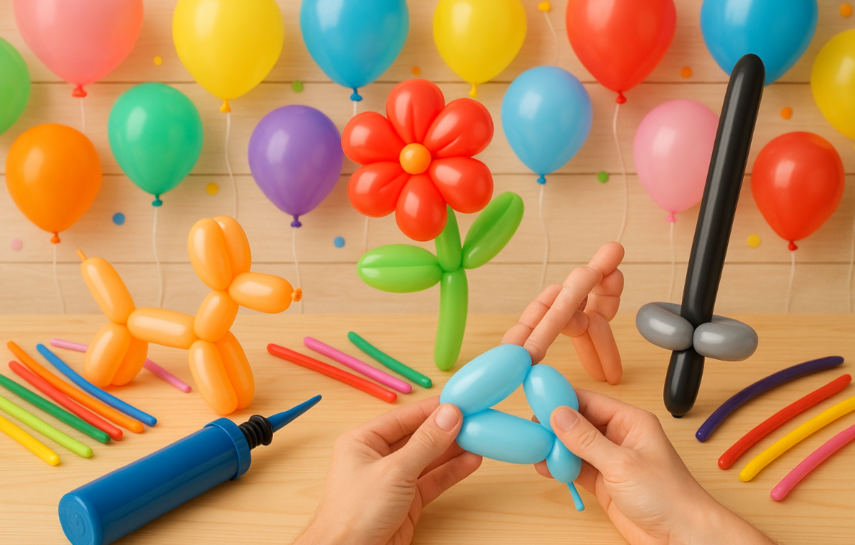 풍선 아트 관련 사진