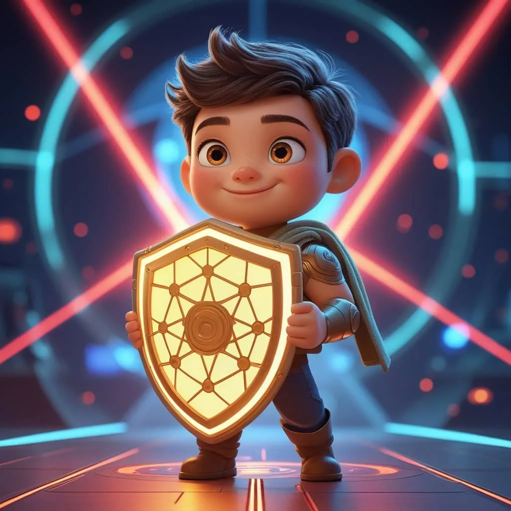 포스트 양자암호의 대표 접근법인 코드 기반 암호를 상징적으로 나타낸 이미지.