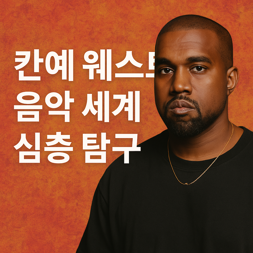 칸예 웨스트 음악 세계 심층 탐구｜천재의 명암과 경계를 넘는 예술성 (이미지=gpt)