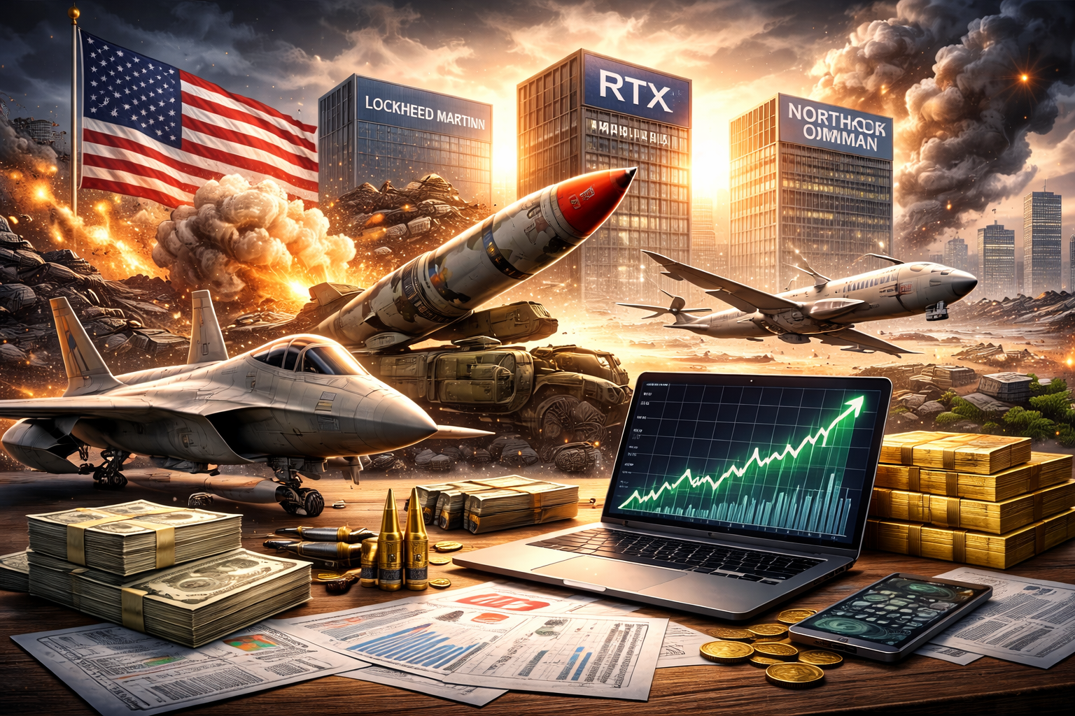 이란 전운에 美 방산주 사상 최고가&hellip;록히드마틴&middot;RTX 급등, 지금 투자해도 될까?