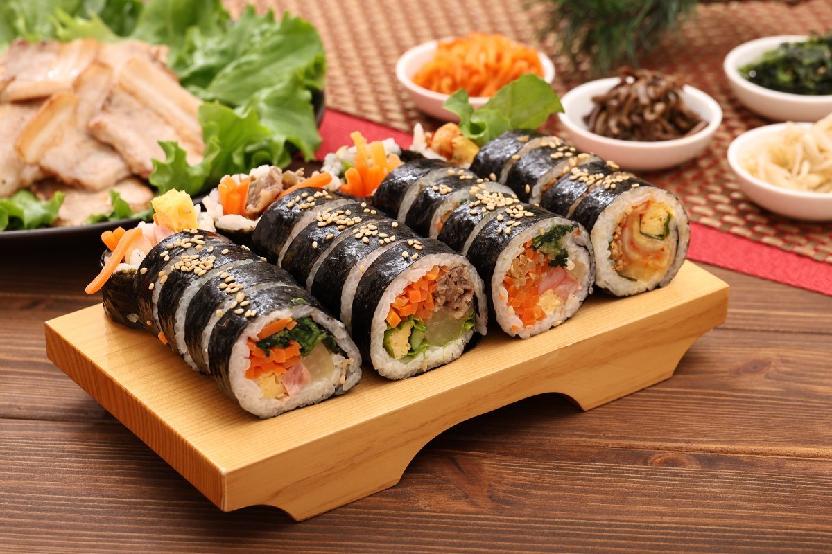 김밥 사진