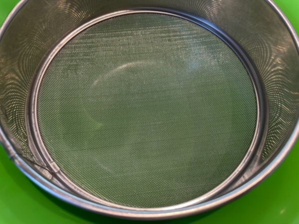 감자전 레시피 - 전분 가라앉히기, 고운 체 준비