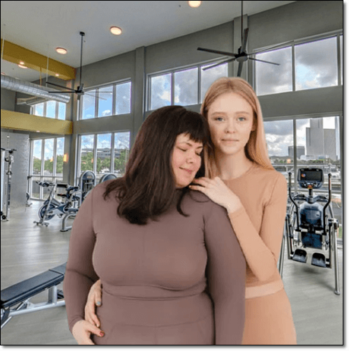 체중조절 중인 여성들