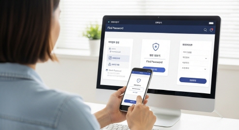 모바일 사용자 관리 모습