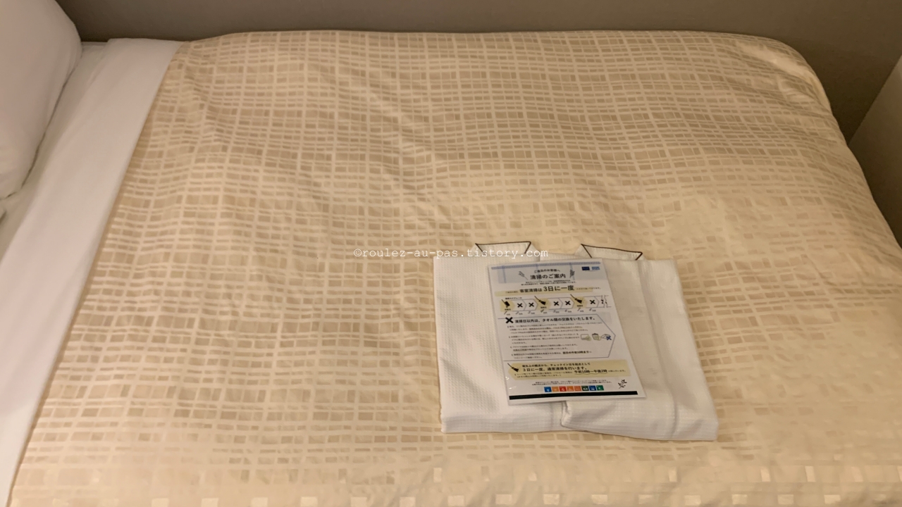 TOKYO-HOTEL-KEIO PRESSO INN KUDANSHITA-BED