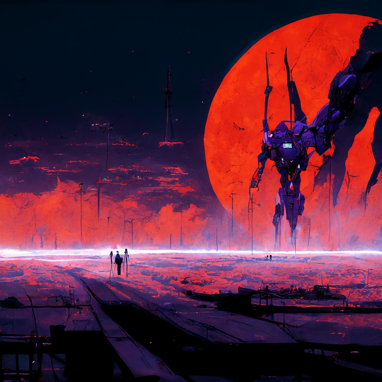 애니메이션 신세기 에반게리온의 그림