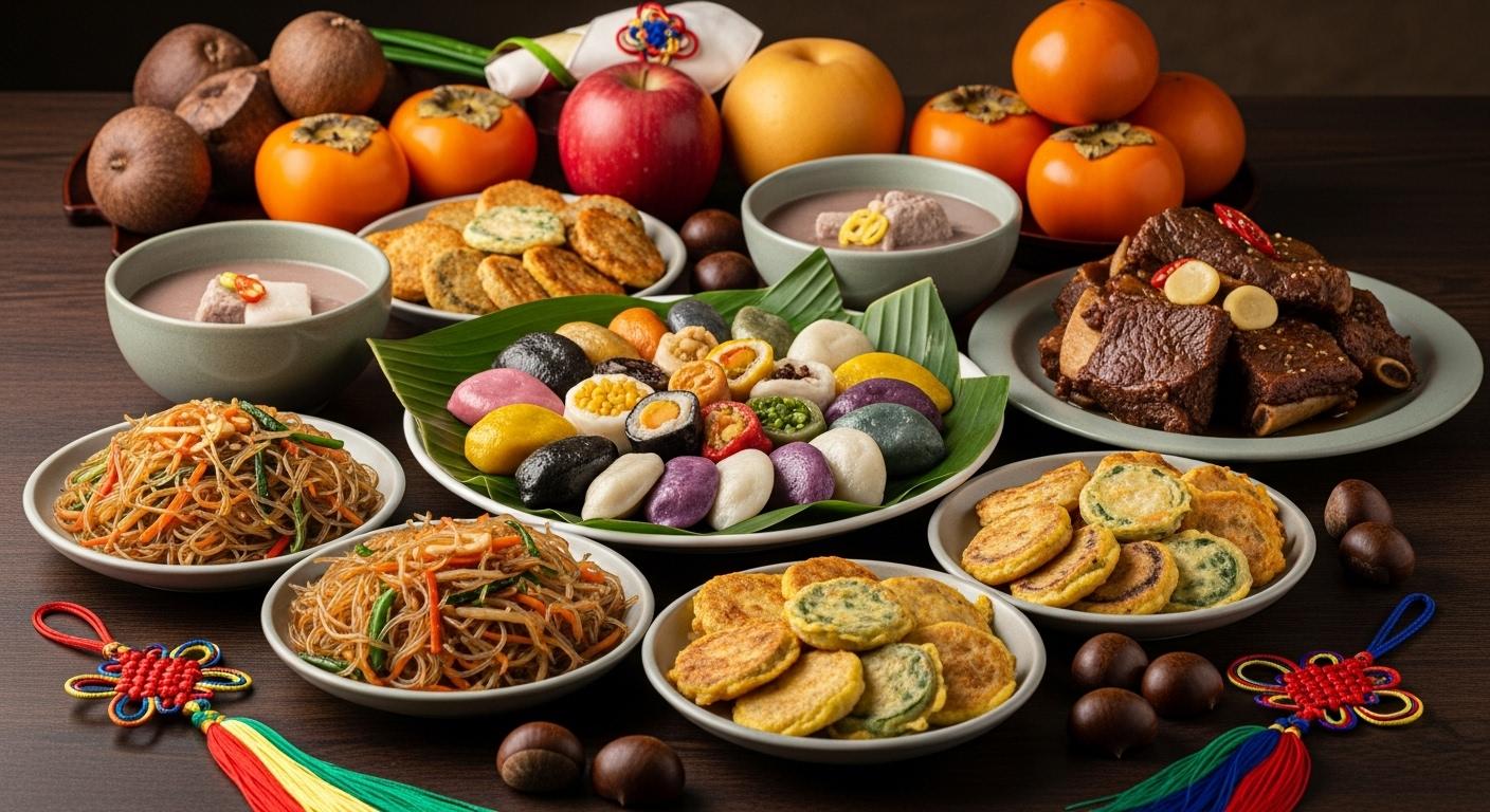 추석때 먹는 음식