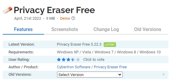 Privacy-Eraser-Free