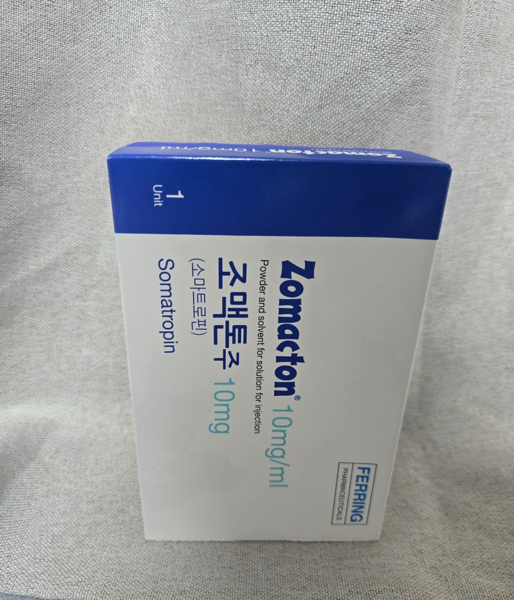 조맥톤 성장호르몬 주사제 제품&amp;#44; 성장기 어린이 키 성장 지원 의약품