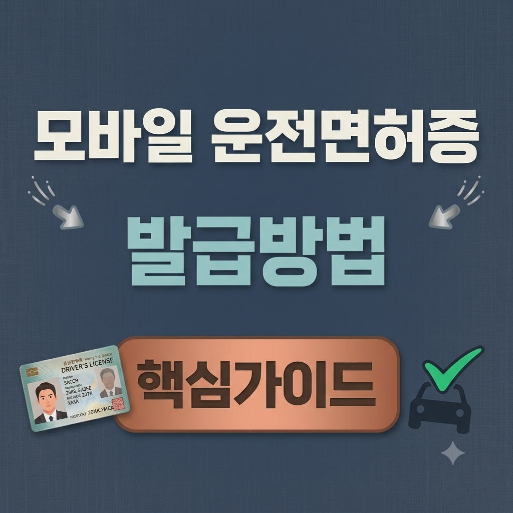 2026 운전면허증 갱신방법 갱신기간 적성검사 온라인 신청 방법