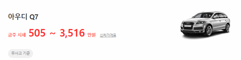 Q7 중고차