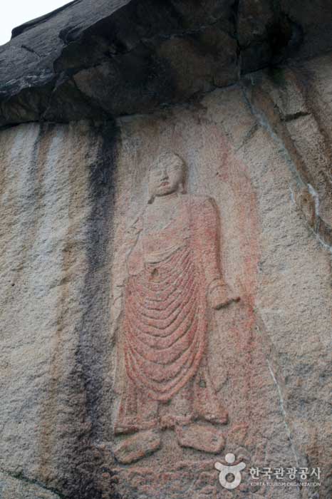 용암사-벽화-마애불