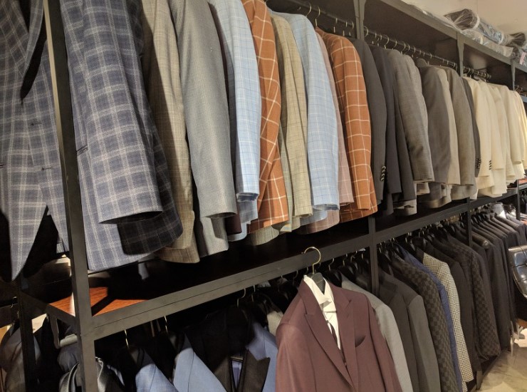 맞춤예복 준비과정, 제작과정, 원단선택