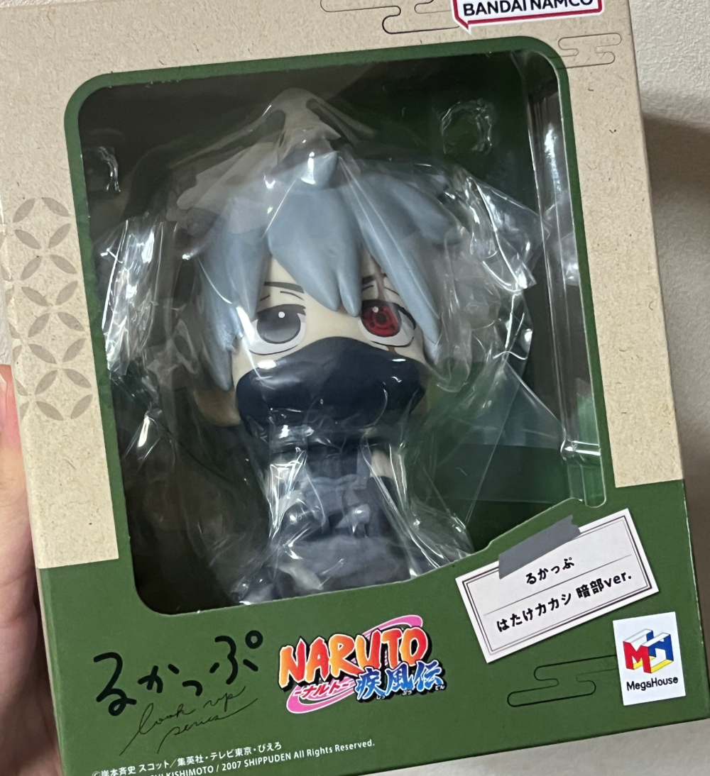 메가하우스 나루토 카카시 암부 룩업 피규어 패키지 정면