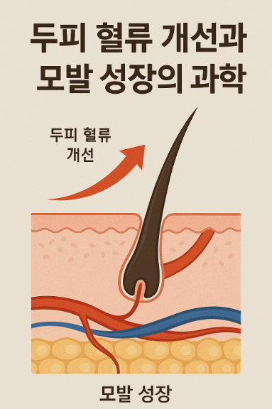두피 혈류 개선과 모발 성장의 과학