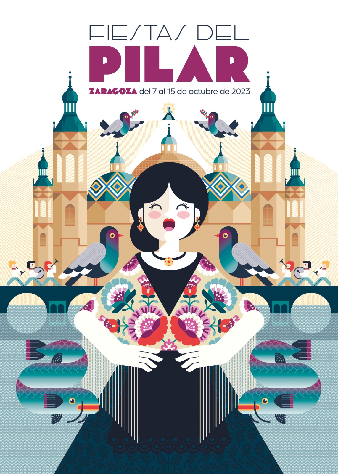 Fiestas-del-Pilar-2023 in spain