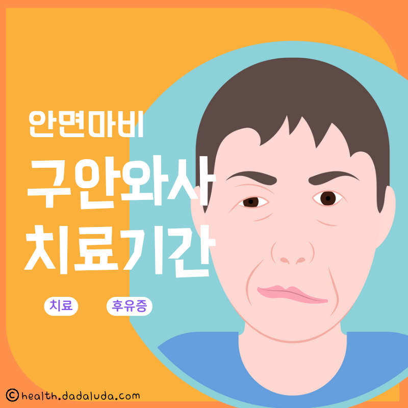 구안와사 치료기간 과정 방법